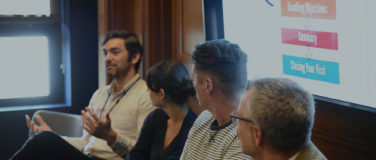 Panelist discussing Public Health Detailing.