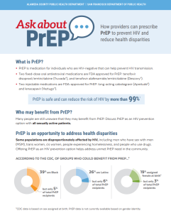 screenshot of the latest version of the PrEP provider guide in 2026