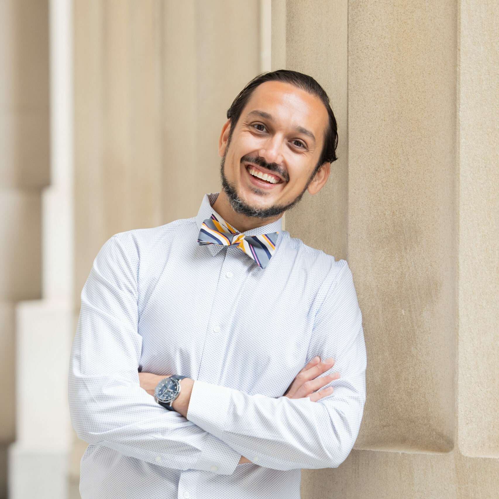 headshot image of CBA specialist Kristefer Stojanovski.