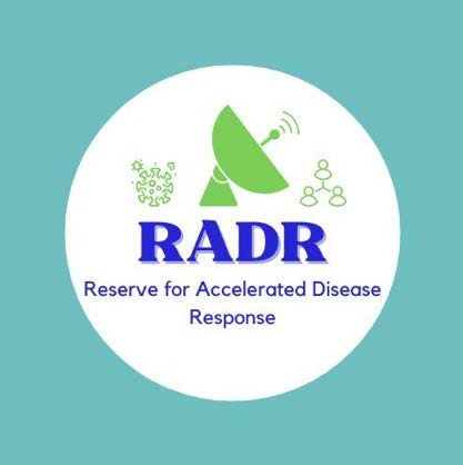 Logo of RADR program.