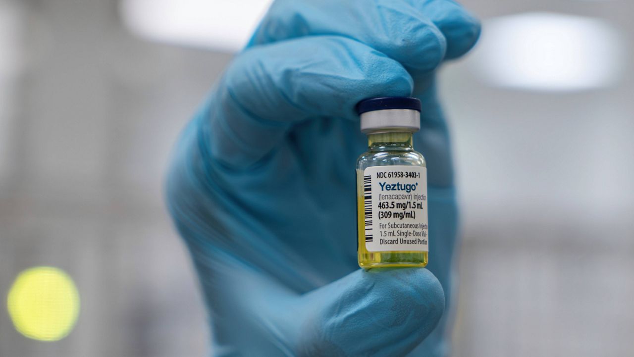 Gilead photo of vial of medication called Yeztugo